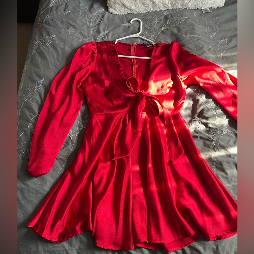 Dress Day, Red dress, woman’s size Large